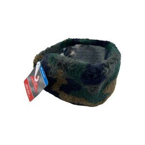 Columbia Omni Heat Thermal‎ Headband Adjustable Camo Faux Fur Unisex